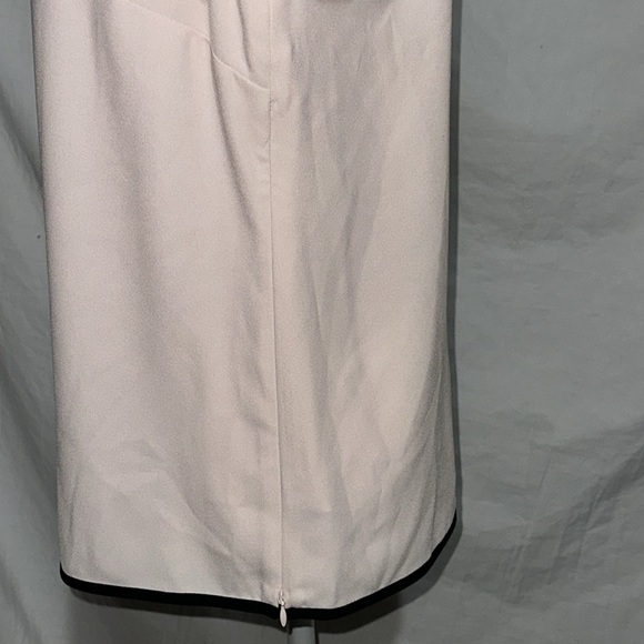 blush pink & black long sleeve Talbots blouse size xs - Picture 3 of 5